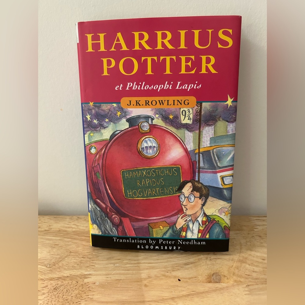 Harrius Potter Latin Philosopher’s Stone 2003 Bloomsbury Hardcover Harry Potter